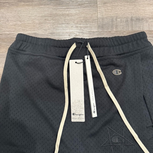 Rick Owens X Champion Eco Mesh Toga Skirt Black - Picture 3 of 9